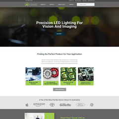 LED外贸网站设计案列主题