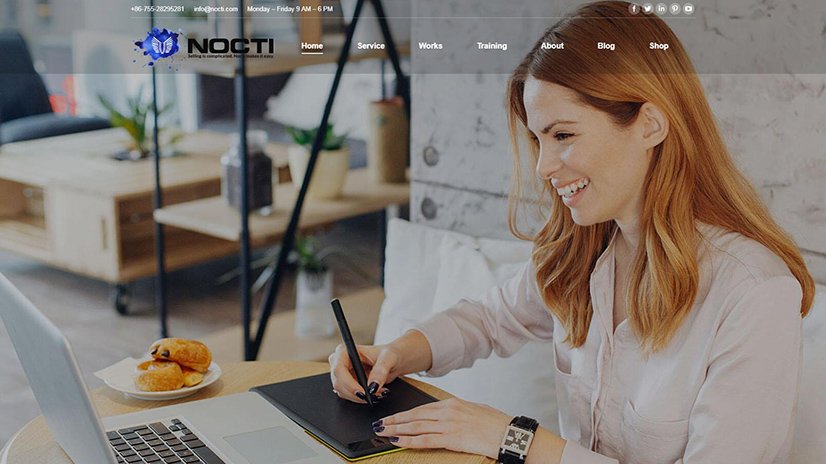 全屏的网页设计