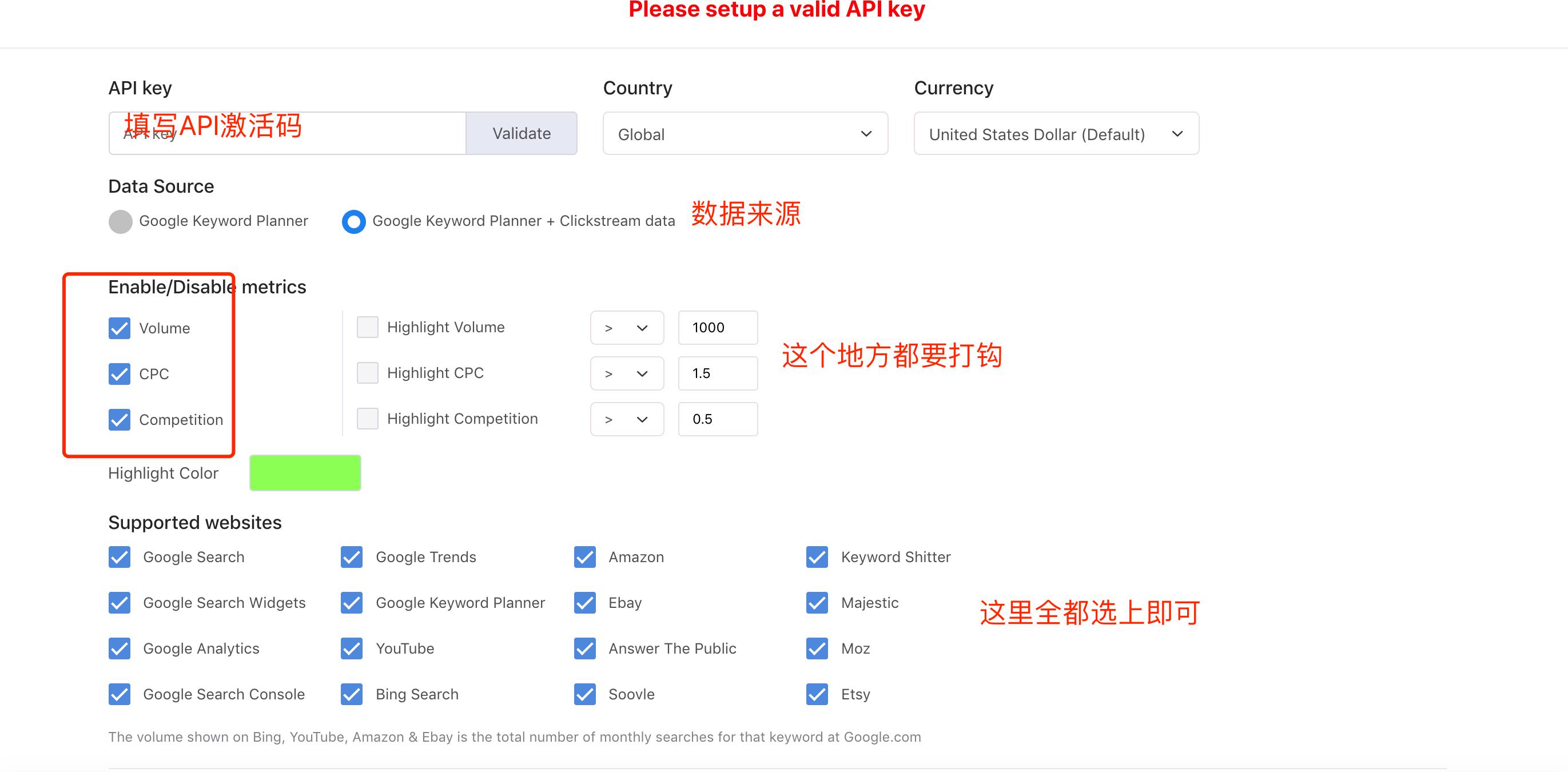 Keywords everywhere SEO 工具