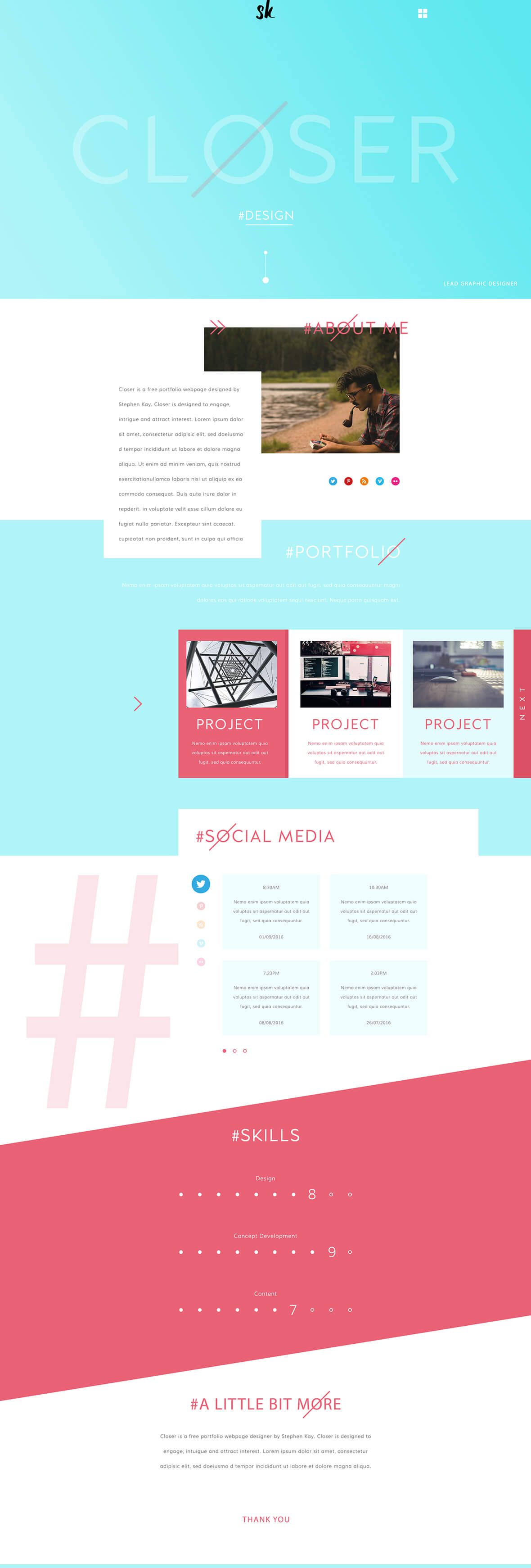 Flat-and-Minimalistic-Portfolio-Web-Template-PSD
