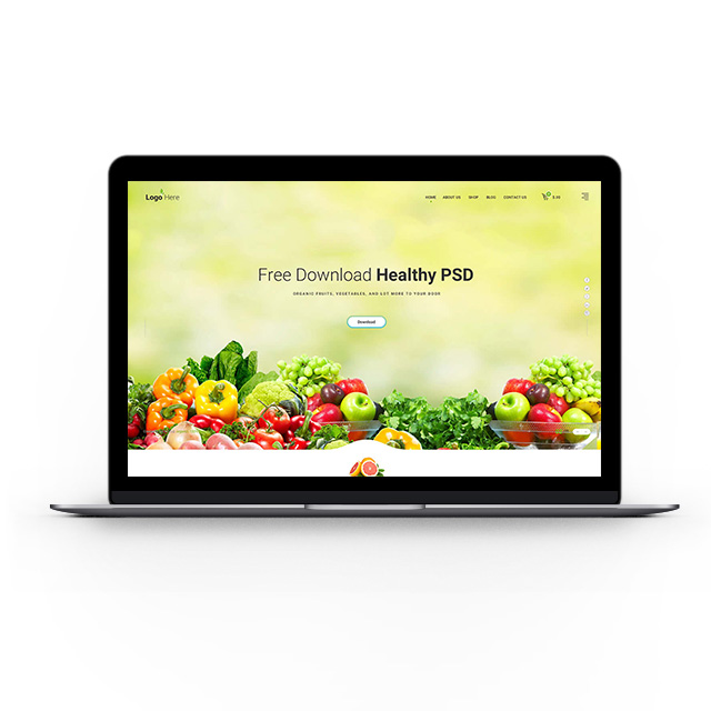 农业食品跨境商城网站模板