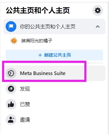 Meta Business Suite 网站绑定